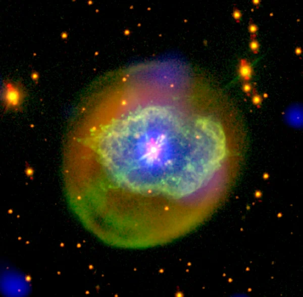 Sebuah Planetary Nebula: Jejak Bintang 5,7 Kali Massa Matahari di Galaksi Andromeda